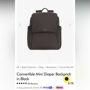 Calpak Mini Diaper Bag